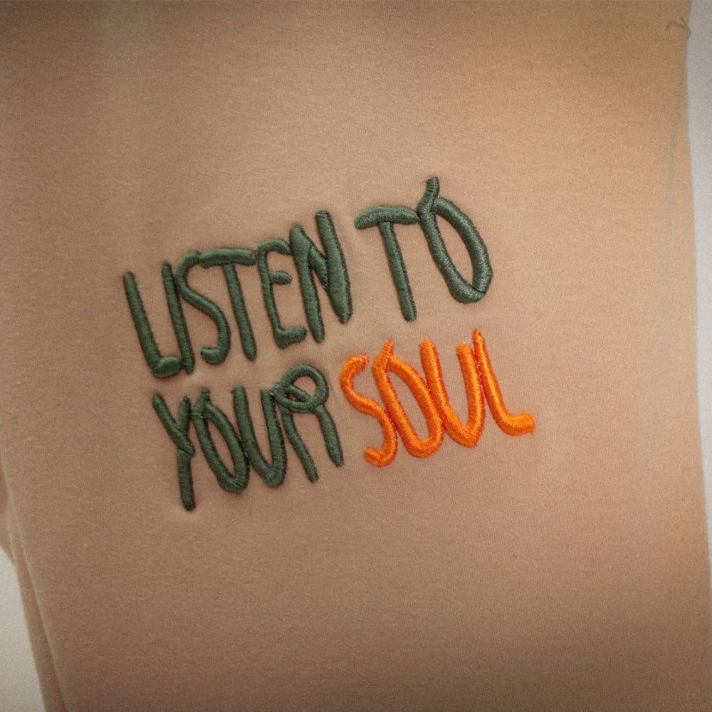 Silence your ego... Listen to your soul | Relaxed Fit