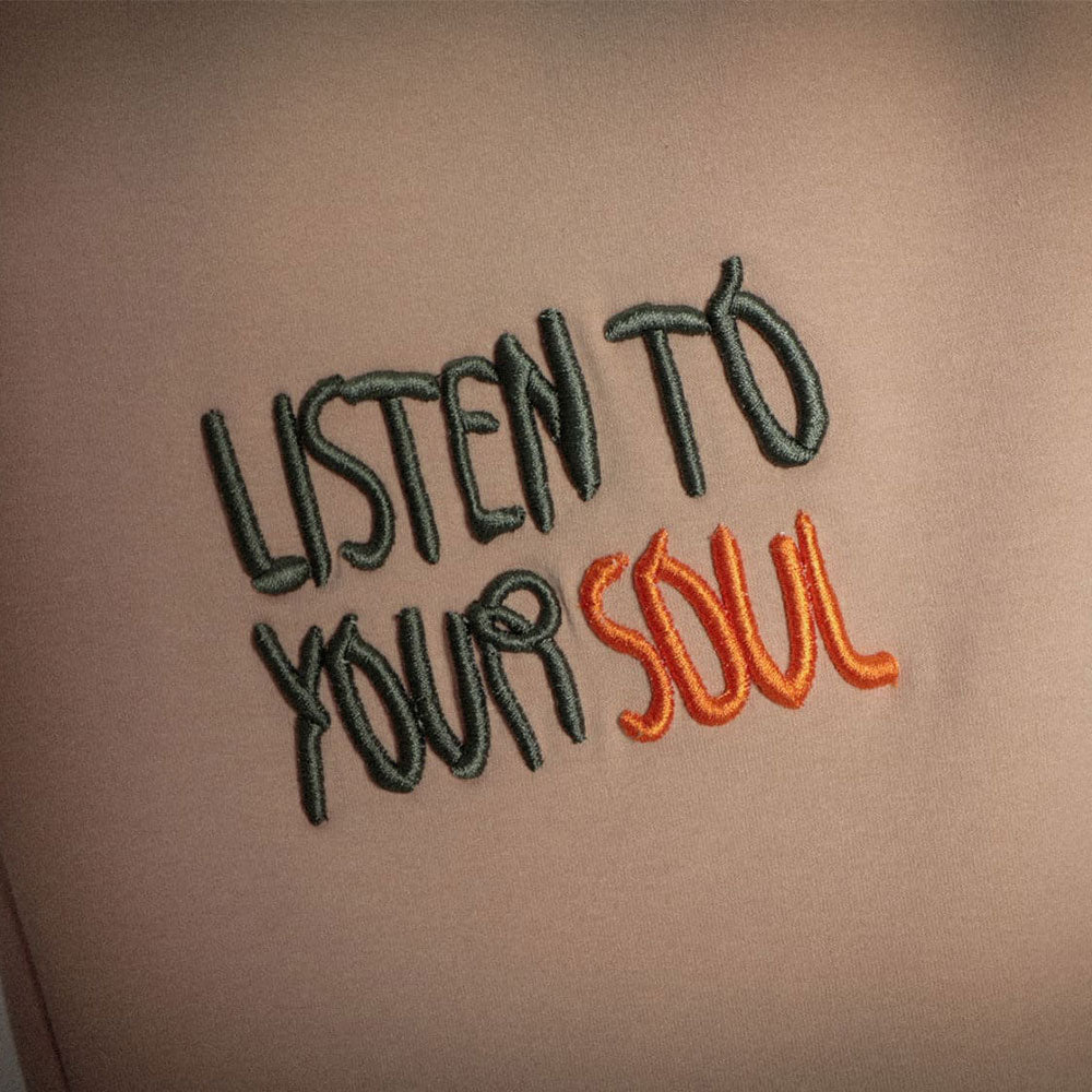 Silence your ego... Listen to your soul | Relaxed Fit
