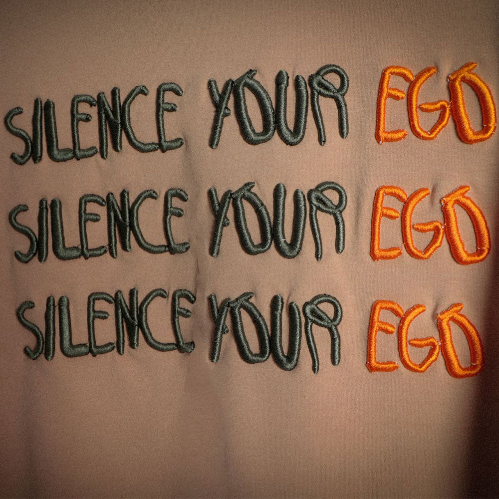 Silence your ego... Listen to your soul | Relaxed Fit